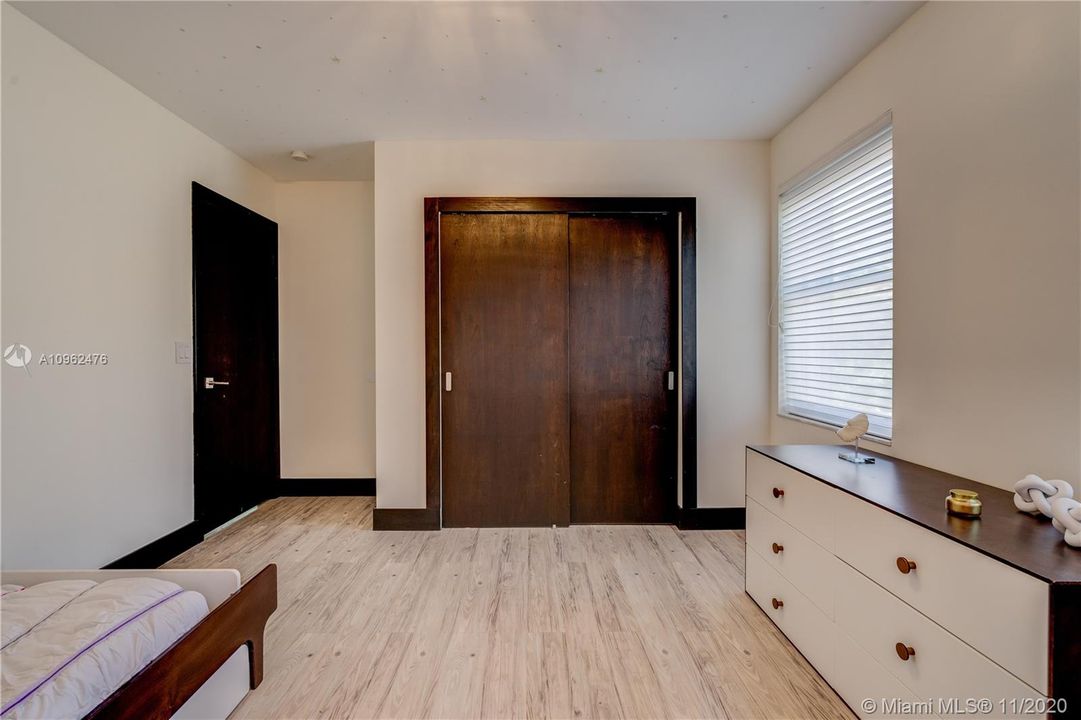 Custom made wooden doors through out the house