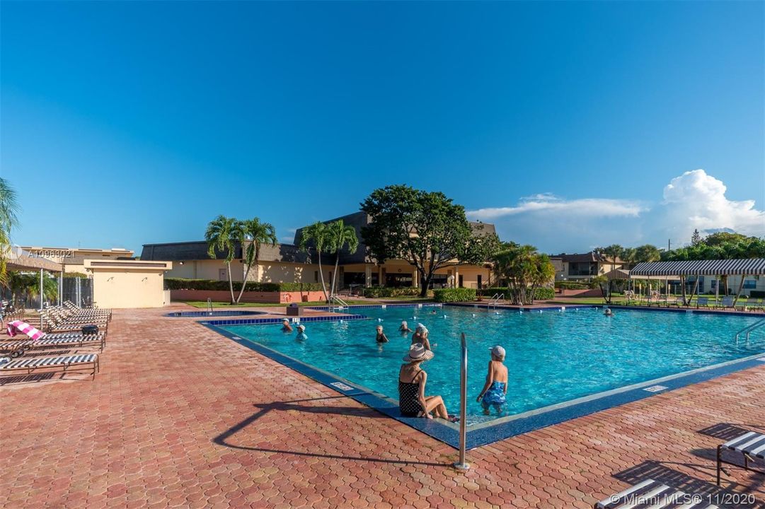 Main Heated Pool at Clubhouse