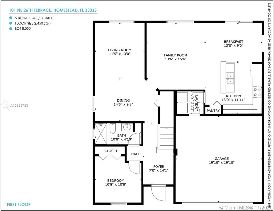 FLOOR PLAN FIRST FLOOR
