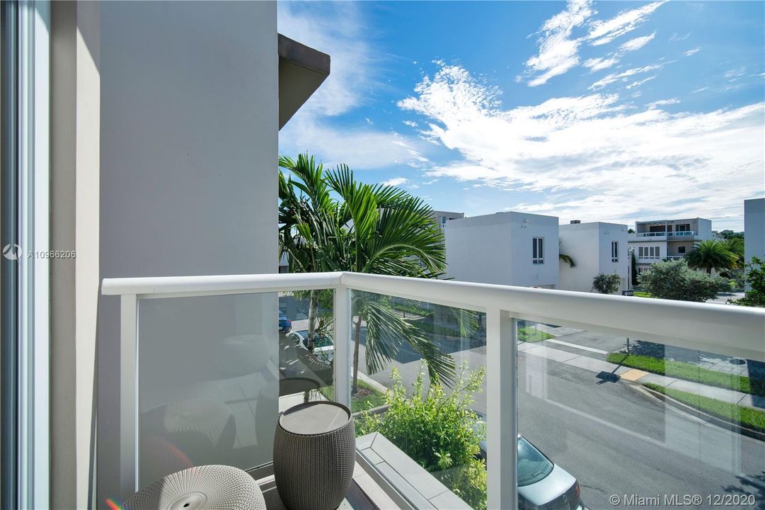 Balcony View - Master Bedroom