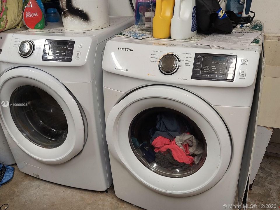 New Washer & Dryer