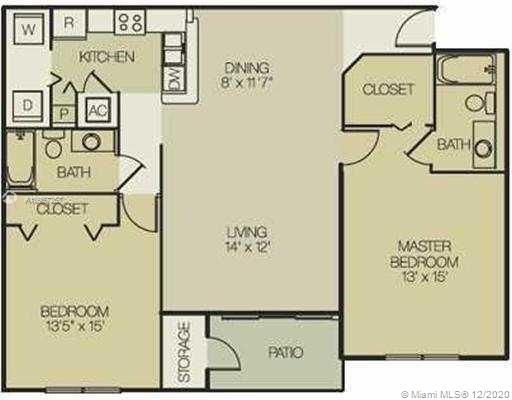 Recently Sold: $185,900 (2 beds, 2 baths, 1246 Square Feet)