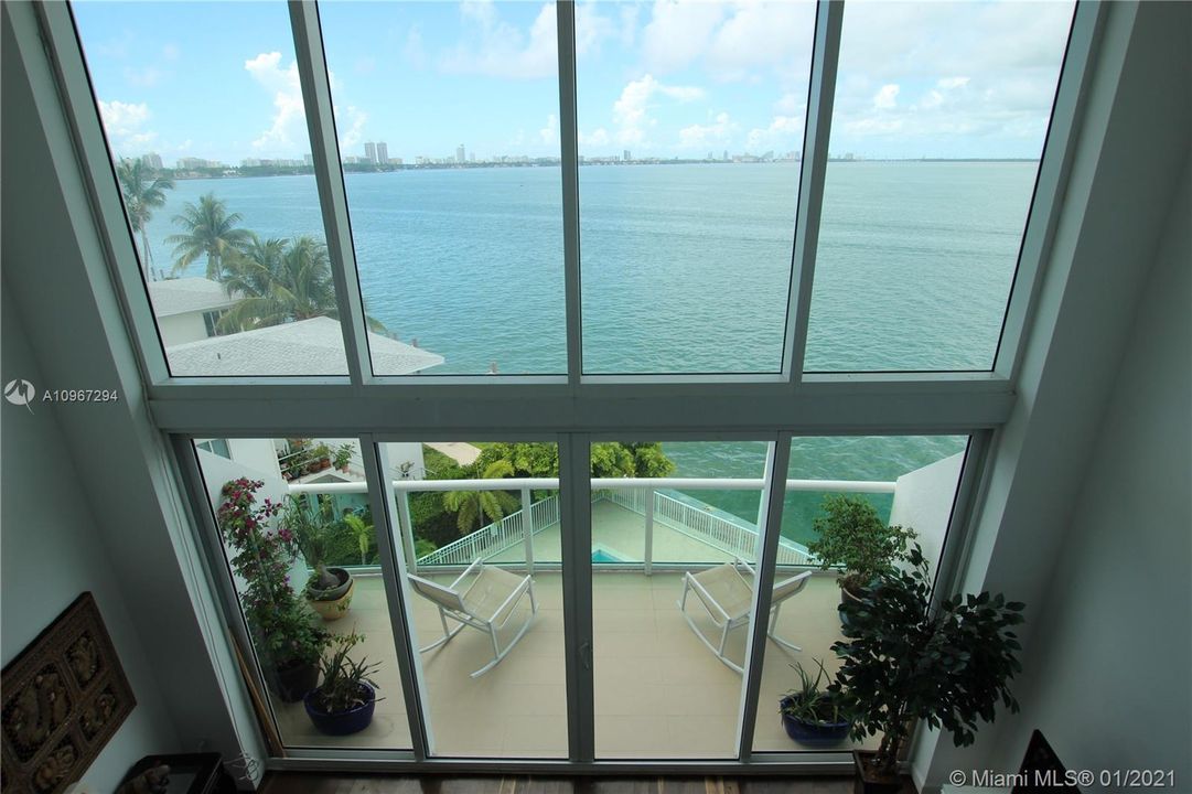 View from the bedroom.