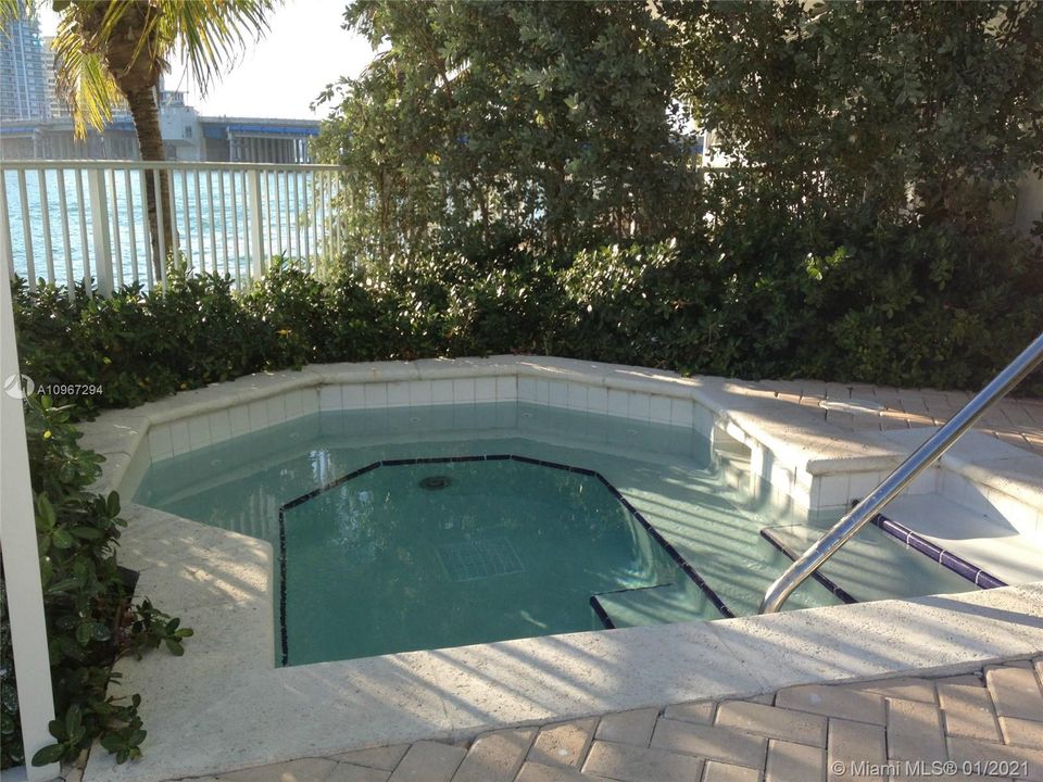 Hot tub.