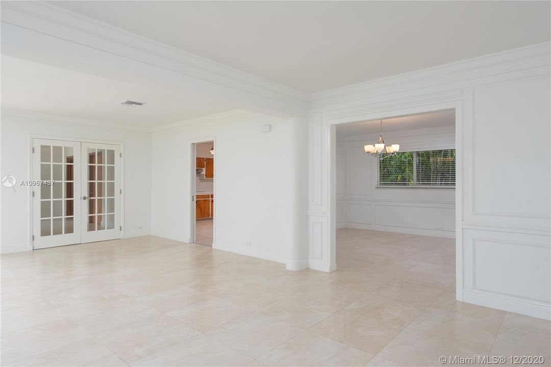 formal Living with view to formal dining room and Kitchen entry