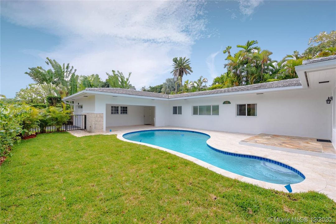 Yard/Pool/Covered Terrace