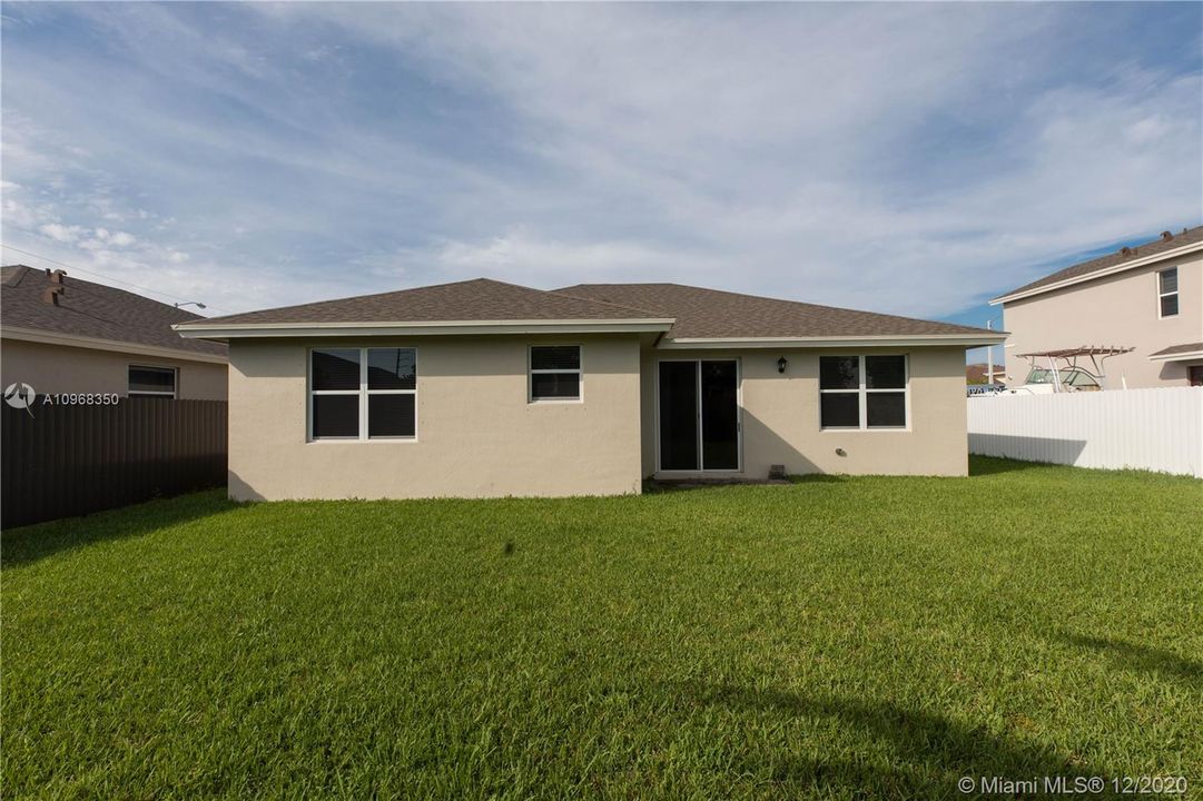 Backyard - Room for a pool