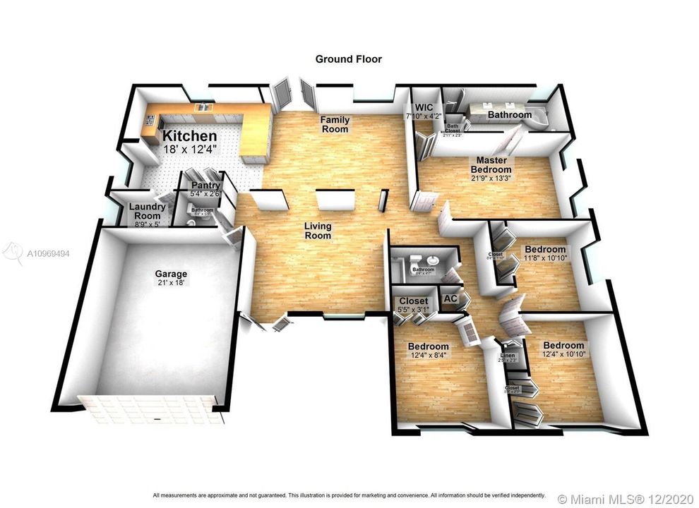 Vendido Recientemente: $589,000 (4 camas, 2 baños, 2412 Pies cuadrados)