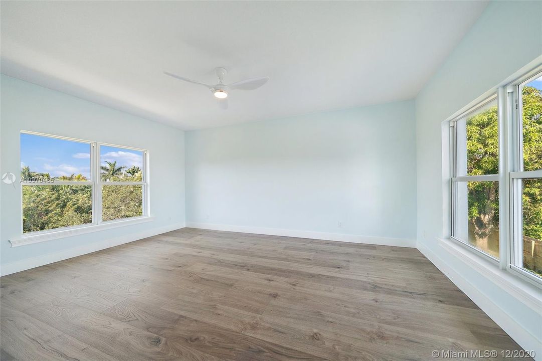 Bedroom #3 with east and west views