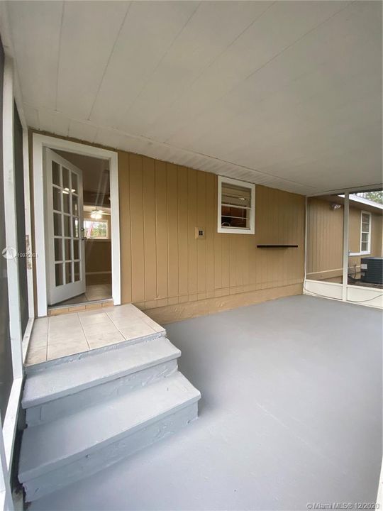 Back screened in porch