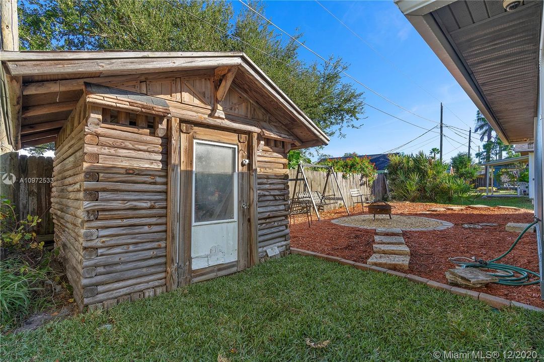 View of Backyard