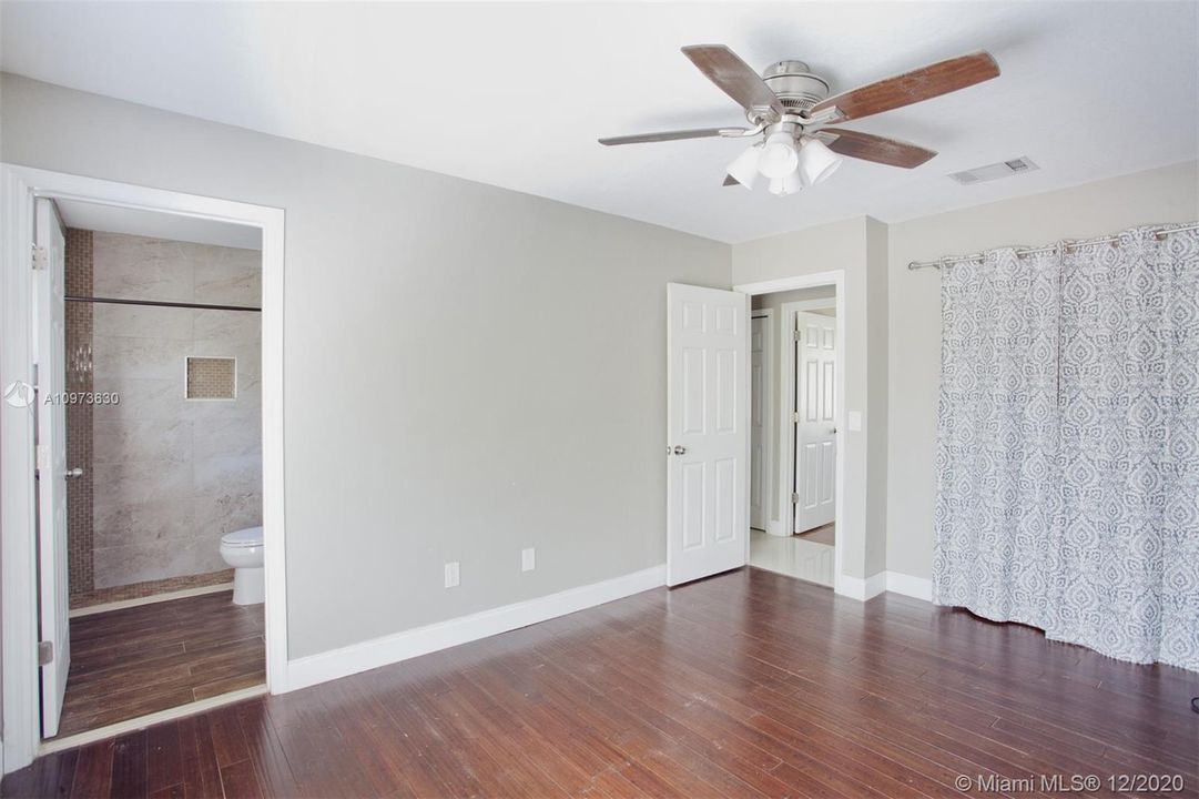 Master bedroom with en-suite