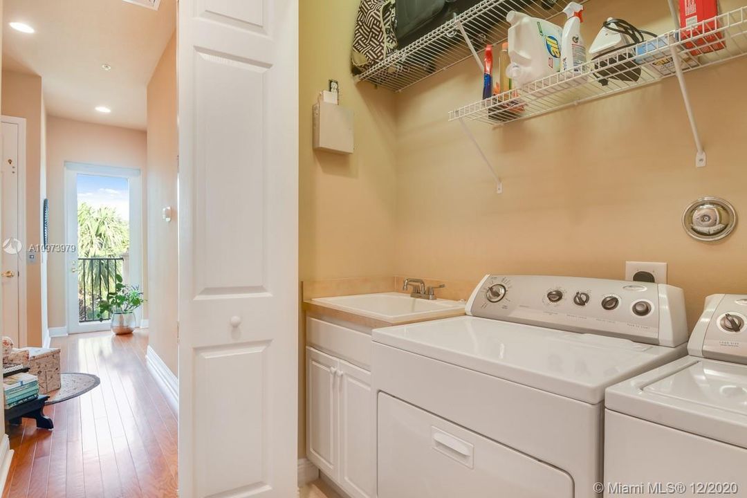 Laundry room on 3rd floor