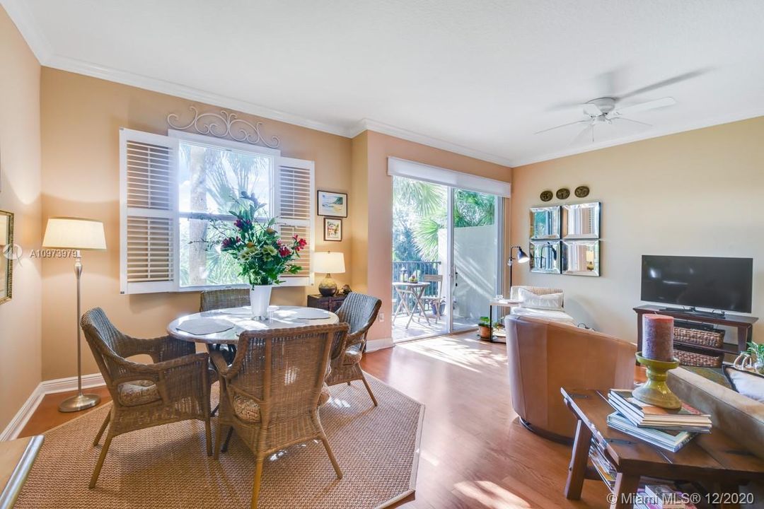 Dining room and family room have private balcony over looking preserve