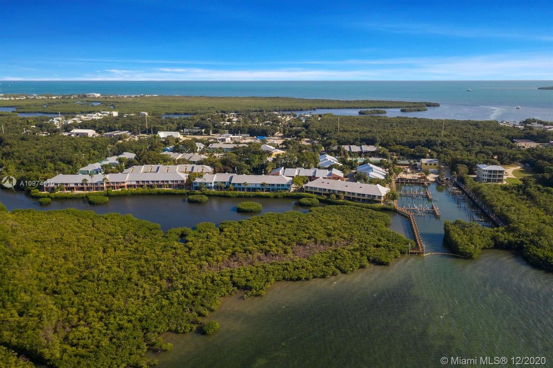 Brand New Marina with pier overlooking bay