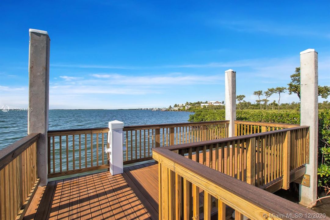 The end of the pier ... great location for sunsets!