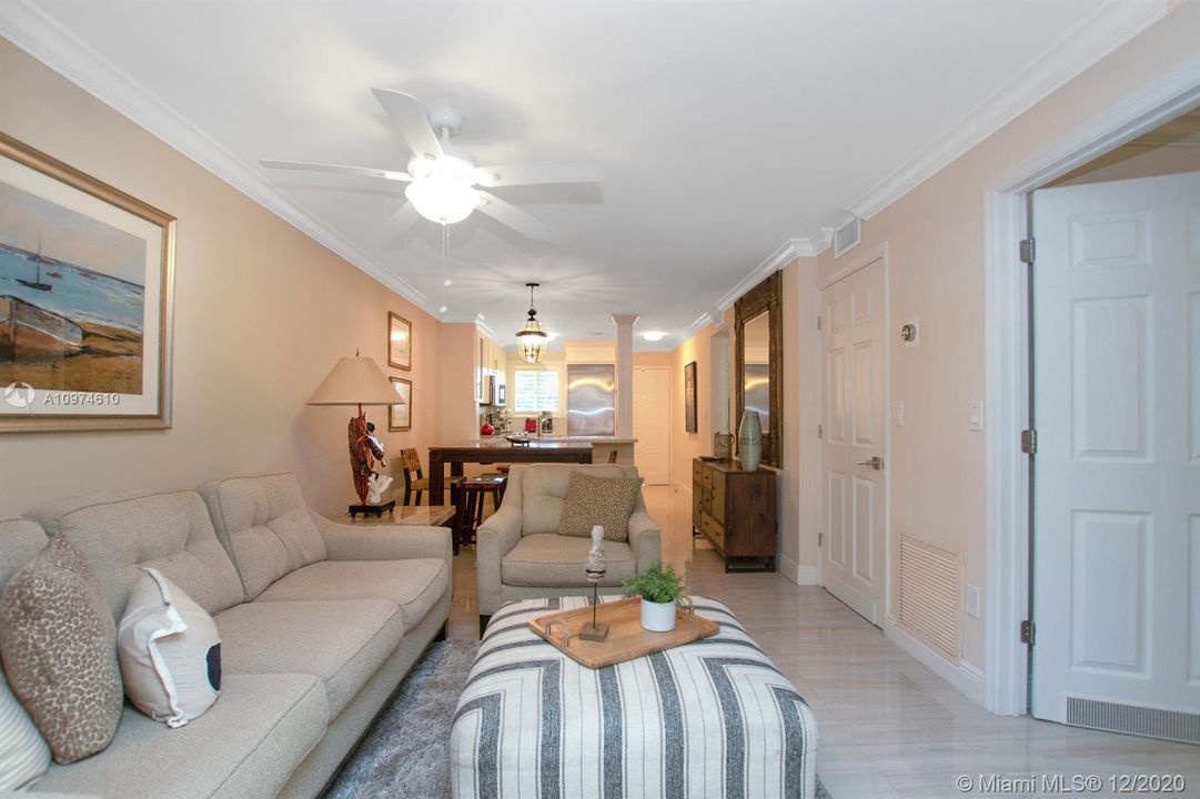 Picture perfect ... a view from back to front.