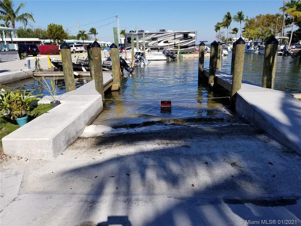 Modern New Boat Ramp