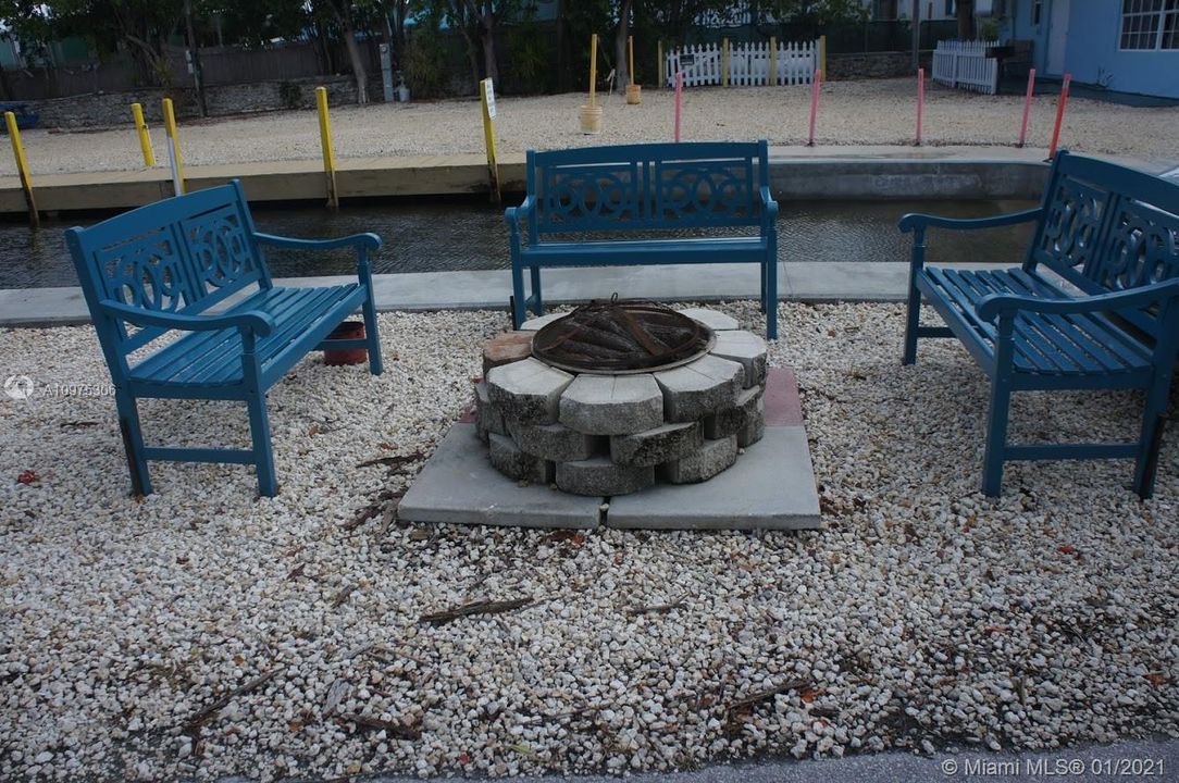 Fire Pit Wood Provided by the Park
