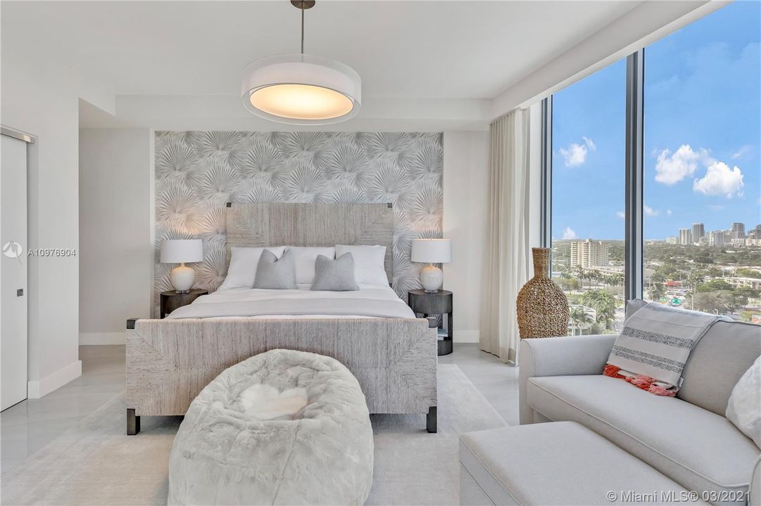 Western Suite with Skyline Views and Access to Private Terrace.