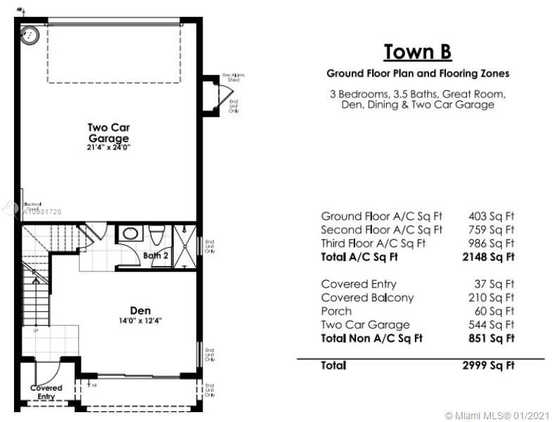 Recently Rented: $4,000 (3 beds, 3 baths, 2252 Square Feet)