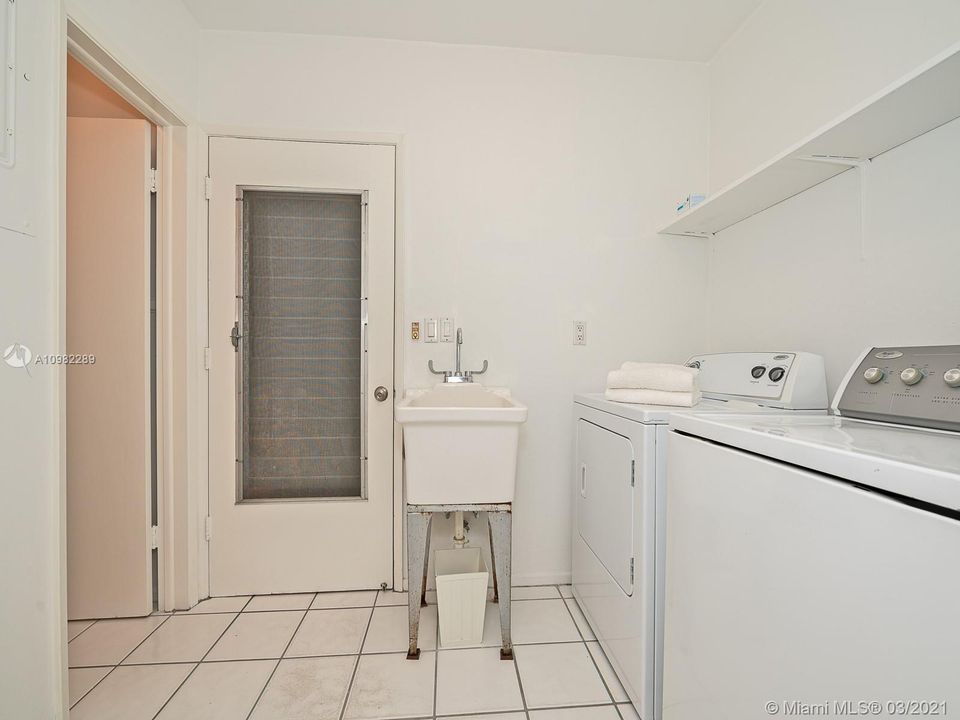 Laundry room