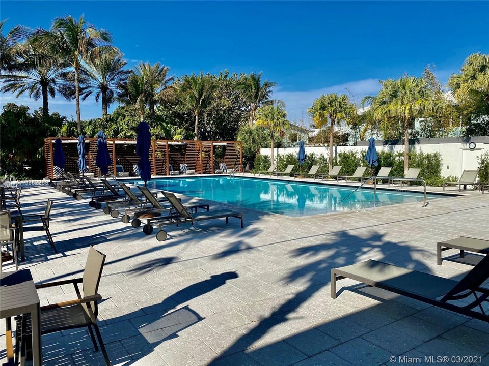 Clubhouse pool.