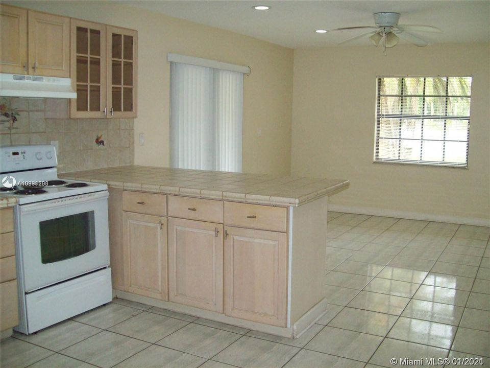 Kitchen and Family Room