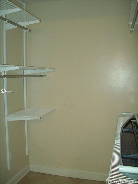 Master bedroom closet