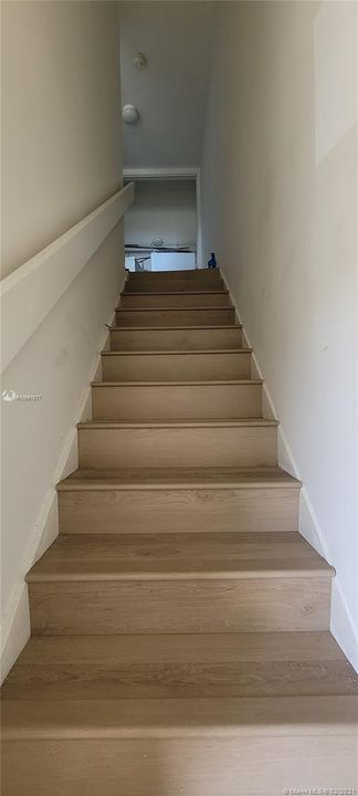 Stairs, New flooring on Stairs and second floor