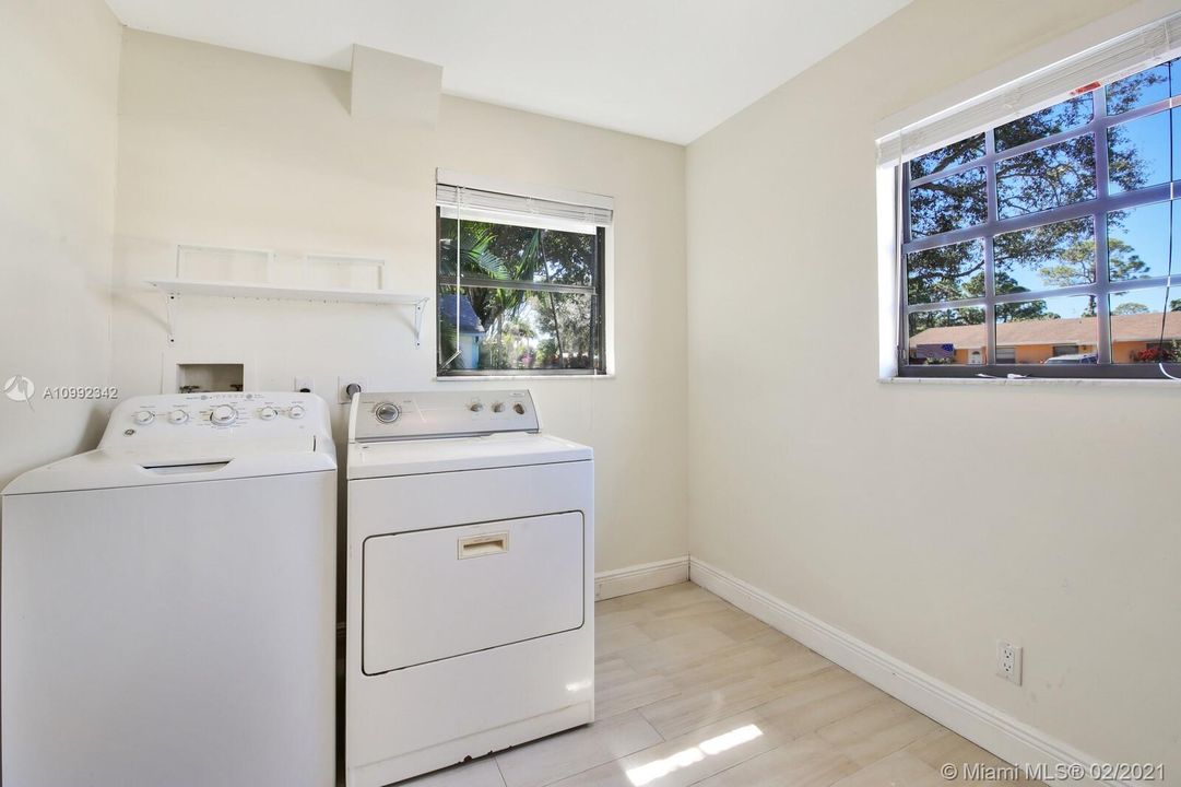 Interior Laundry Room