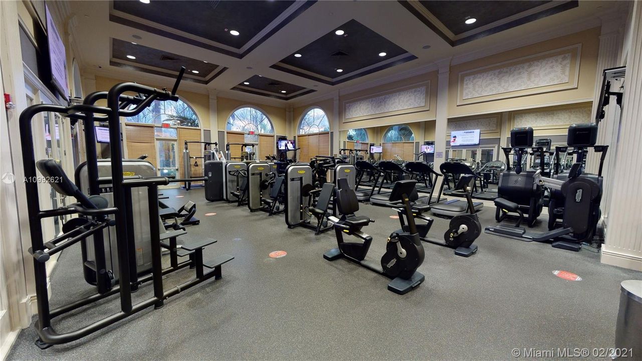 State of the Art Gym in the Clubhouse