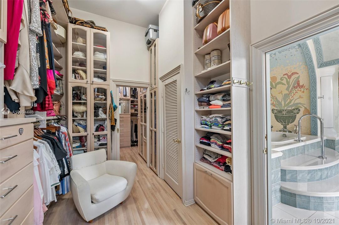 Double master closets