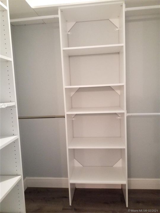 Main bedroom  walk in closet