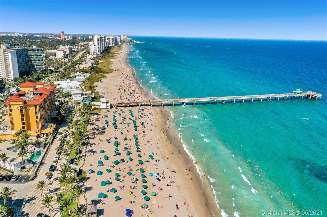 Come and experience all that Deerfield Beach has to offer, plenty of dining options within walking distance.