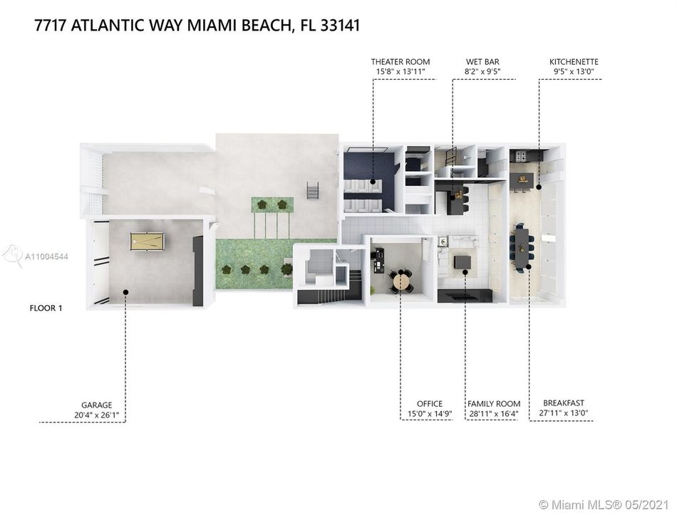 7717 Atlantic Way, Miami Beach FL 33141