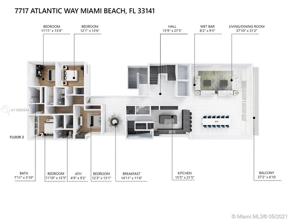 7717 Atlantic Way, Miami Beach FL 33141