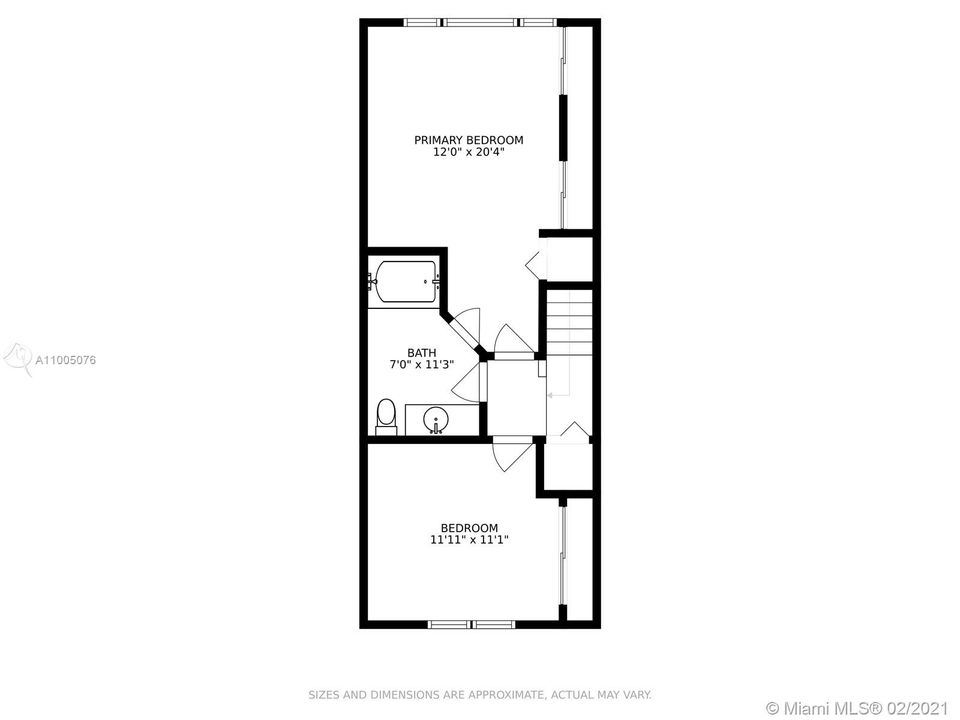 Recently Sold: $239,000 (2 beds, 1 baths, 1110 Square Feet)