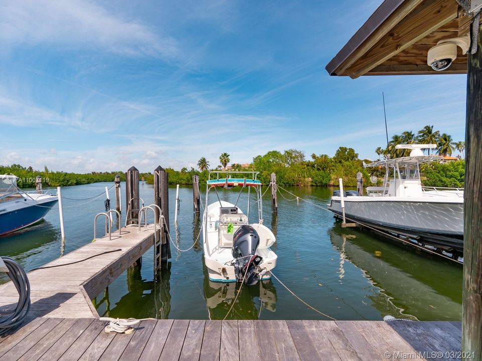 Available for sale separately is an approximately 50' boat slip (Slip #40), one of the largest in the marina.