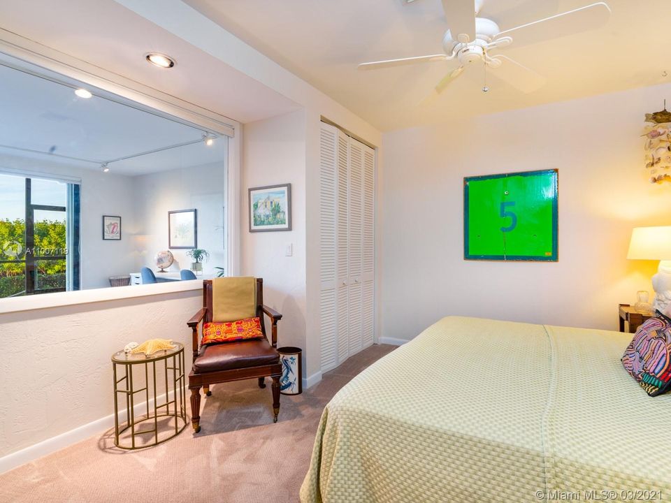 1st floor bedroom adjacent to the family room.