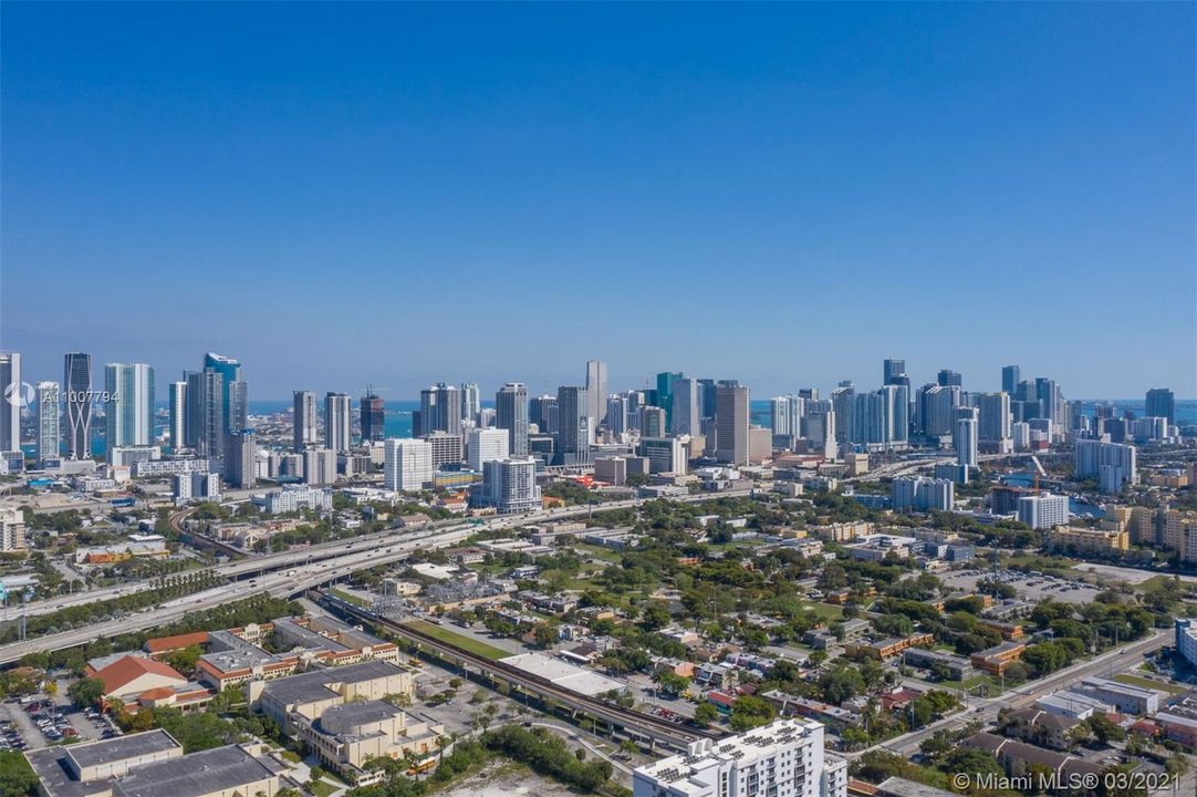 Close to Brickell and Downtown.  Easy access to Miami Beach and Wynwood.