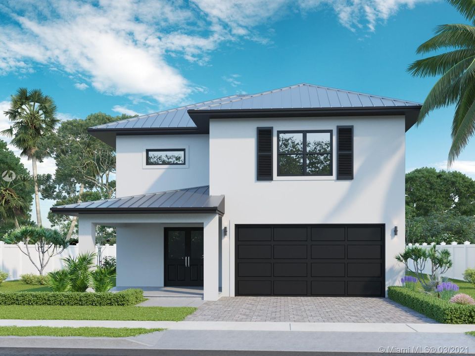 Front exterior RENDERING