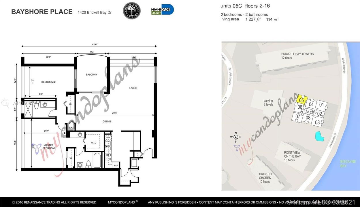 Recently Sold: $429,000 (2 beds, 2 baths, 1227 Square Feet)