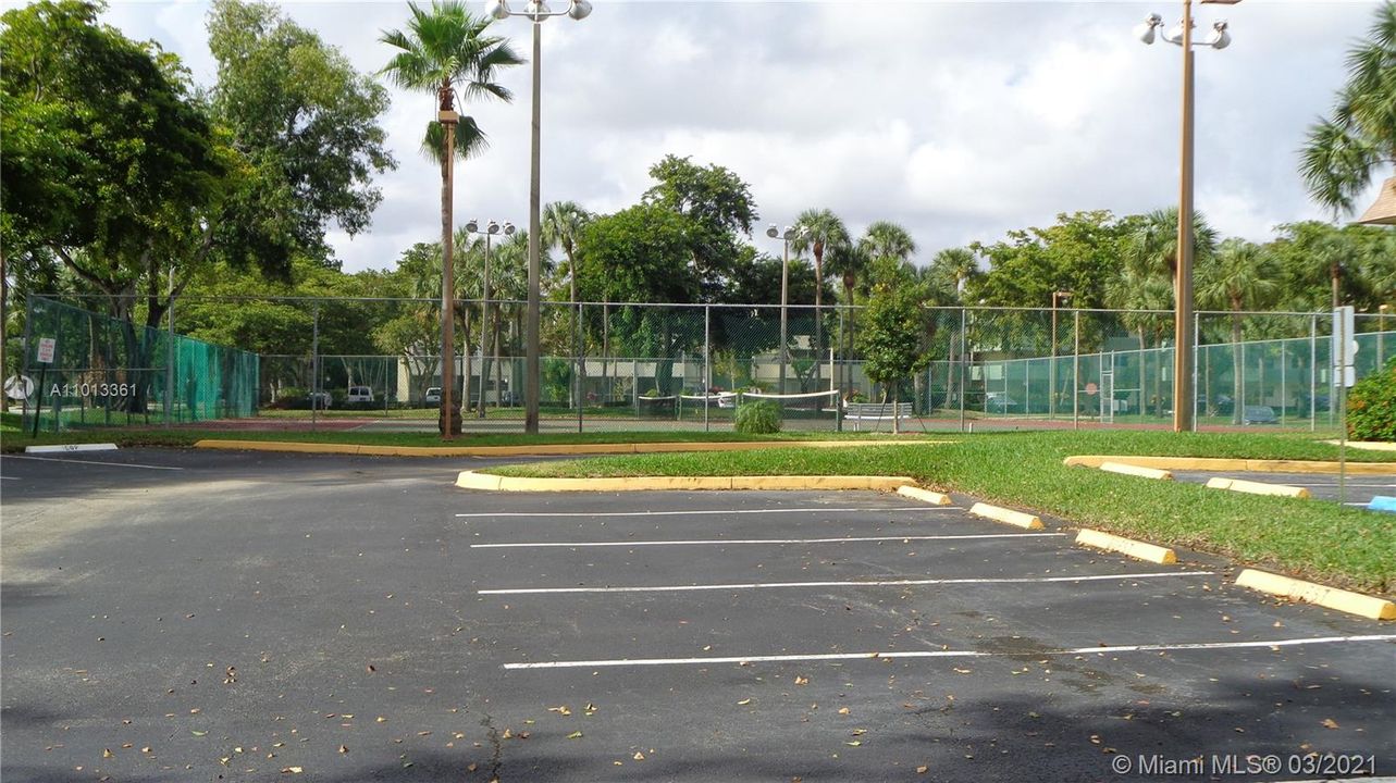 Tennis courts