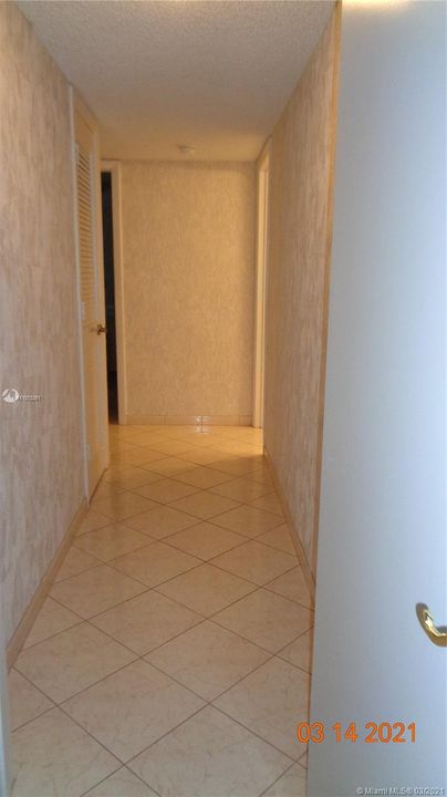 Hallway from Bed 2 to Master Bedroom