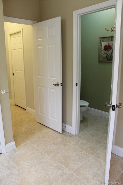 Master Bath with  separate water closet