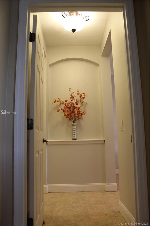 Charming entrance to the Master bedroom