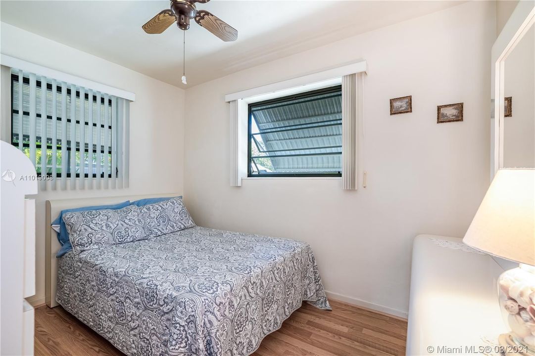2nd bedroom facing canal