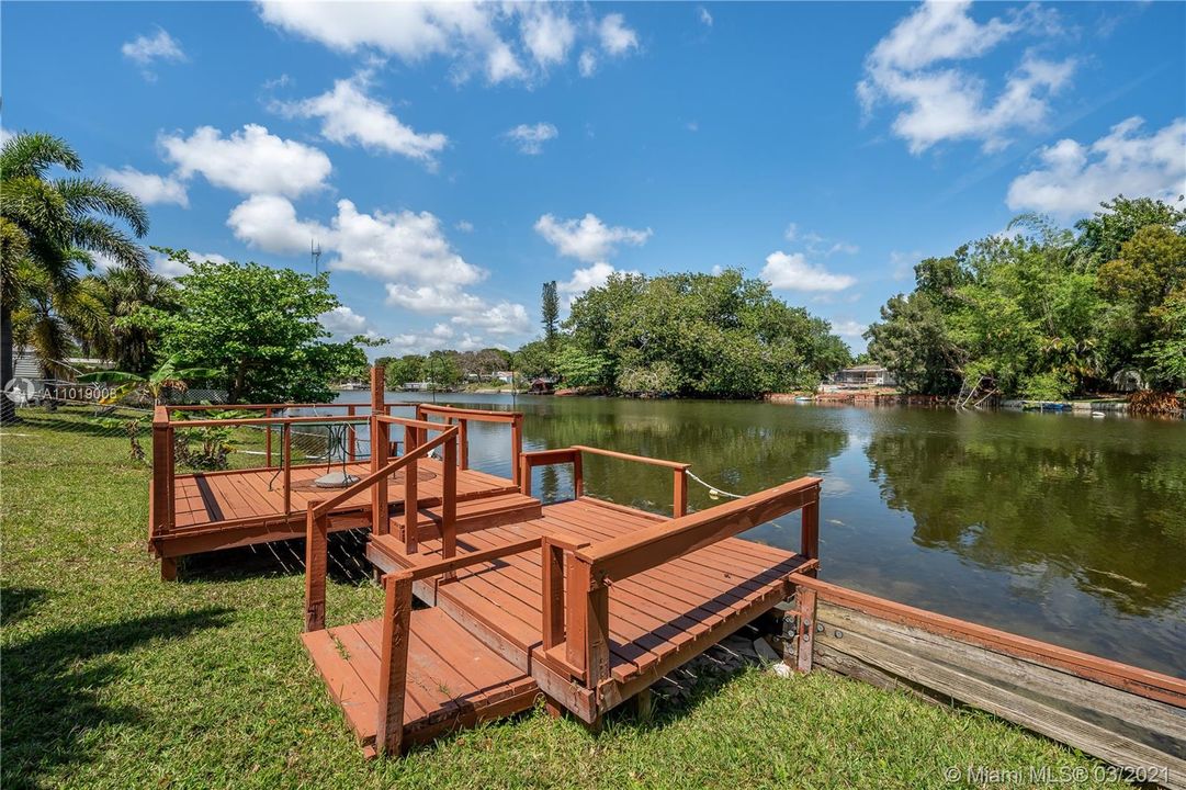 Kayaking, Canoeing, Jetskiing, & Fishing from privacy of your backyard