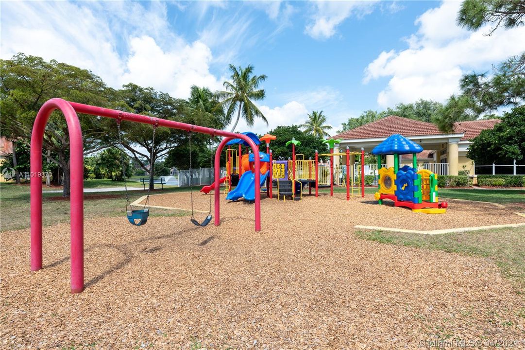 Community Playground, just a short walk from the house.